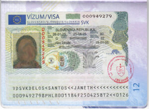 Ms. Janeth for Slovakia.